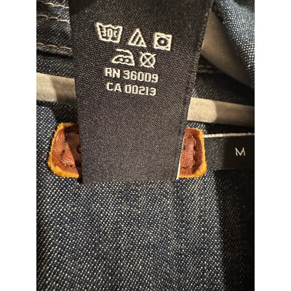 Vintage Y2K Calvin Klein Jeans Shrunken Cropped Denim Jacket Medium - Picture 9 of 11